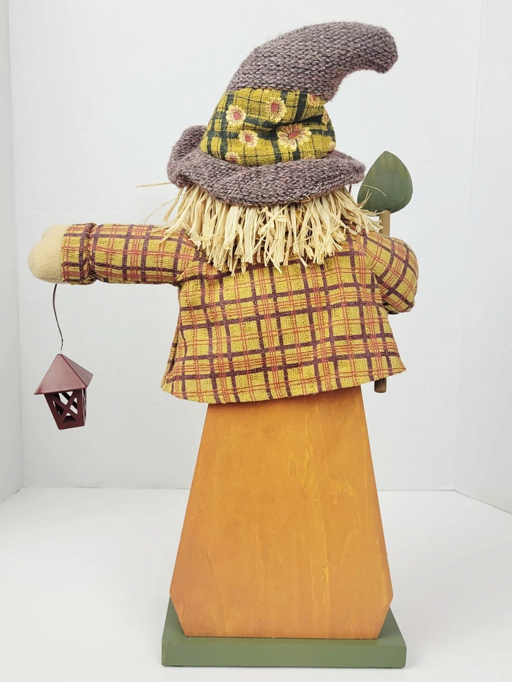Vtg Halloween Harvest Scarecrow 16